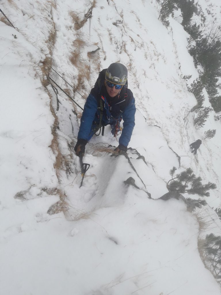winter mountaineering course