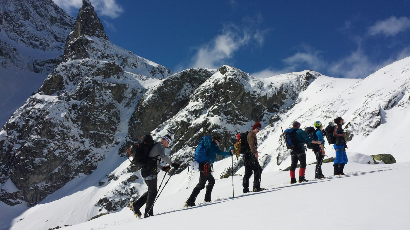 winter mountaineering course