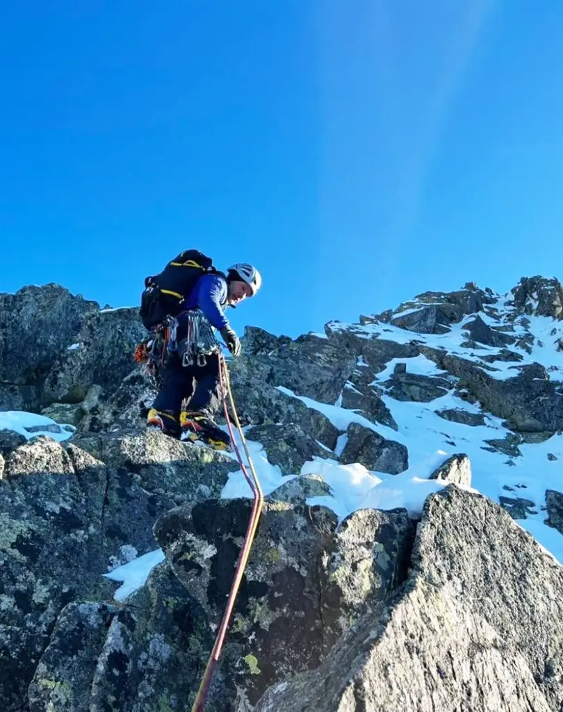 winter mountaineering course