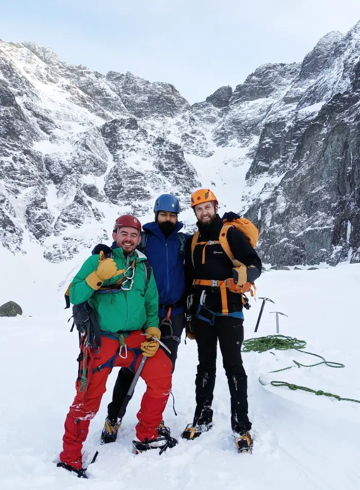 winter mountaineering course